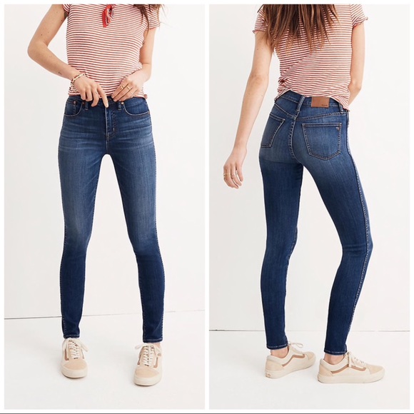 Madewell Denim - Madewell 10” High Rise Skinny Jeans, 26